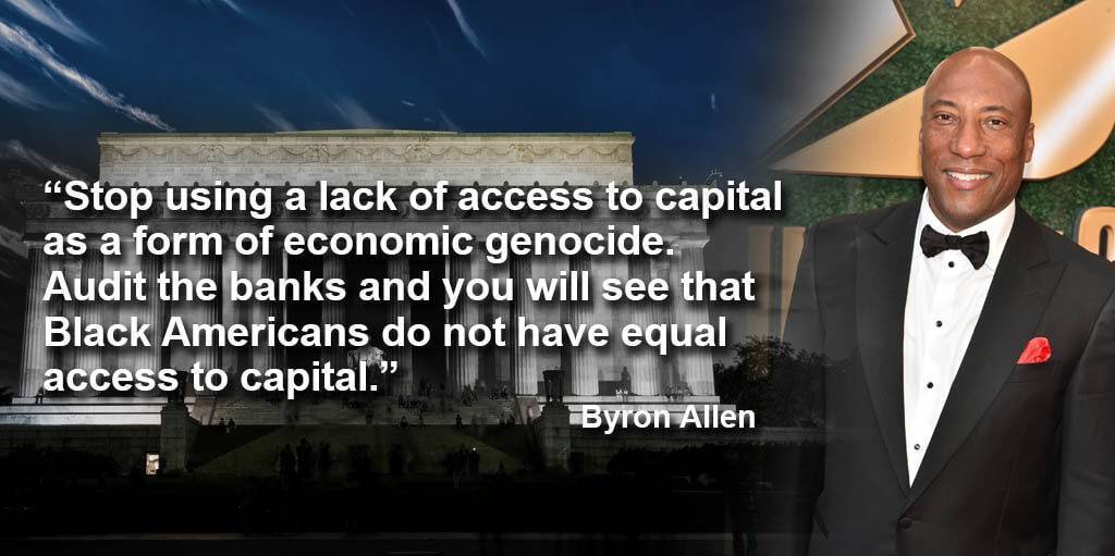 Byron Allen Founder & CEO of Entertainment Studios Statement on State of America