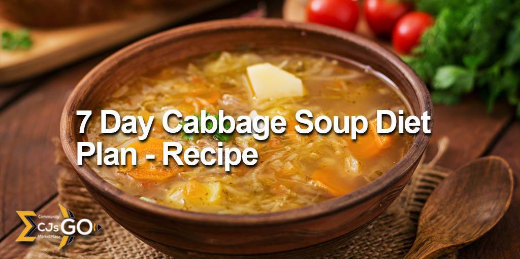 7 Day Cabbage Soup Diet Plan - Recipe
