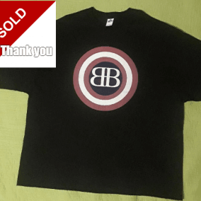 new CHRISTOPHER BOYKIN BB Big Black MENS 4XLT BLACK TSHIRT