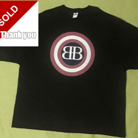 new CHRISTOPHER BOYKIN BB Big Black MENS 4XLT BLACK TSHIRT