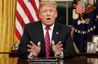 Prime Time Address By President Trump